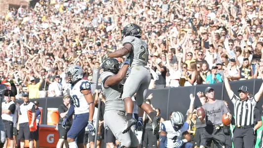 kyle evans touchdown vs. new hampshire 2018