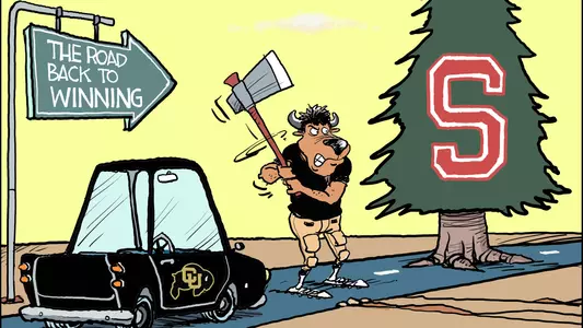 drew litton cartoon vs. stanford