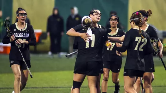 Lacrosse celebration