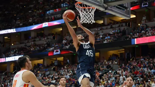 Basketball: USA Basketball Men's National Team Exhibition -Spain at USA