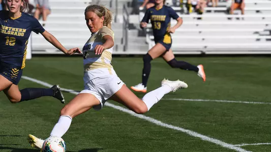 tessa barton goal vs. northern colorado 2019