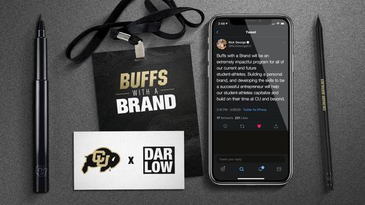 buffs with a brand
