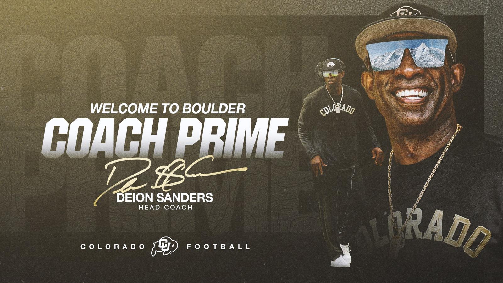 Deion “Coach Prime" Sanders Named Head Football Coach at Colorado - University of Colorado Athletics