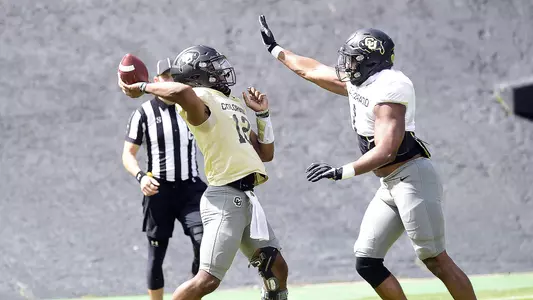 CU Football Scrimmage at Folsom Field