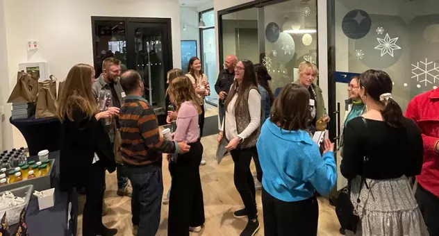 Cu lax at CapOne Cafe