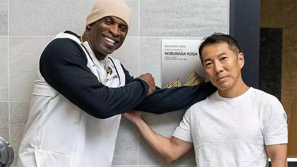 Nobu Koga and Coach Prime