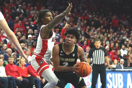 NCAA Basketball: Colorado at Arizona