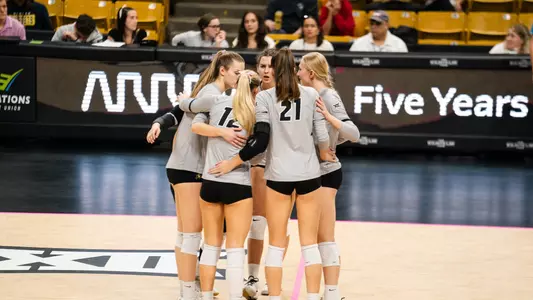 Huddle West Virginia Loss VB