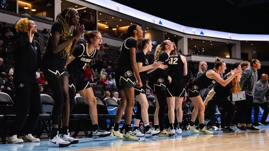 Buffs Celebrate during win over Nevada