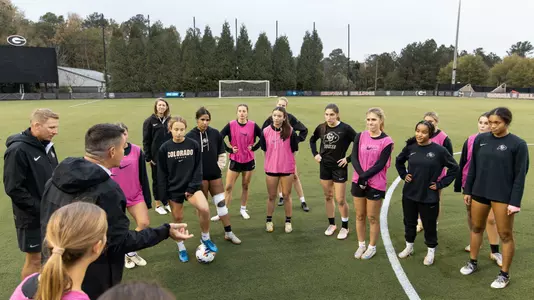 Soccer training for the NCAA Tournament