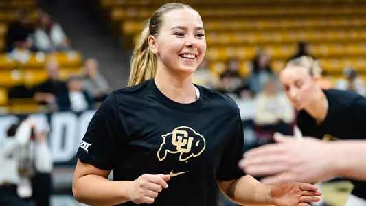 Johanna Teder pregame vs Northern Colorado
