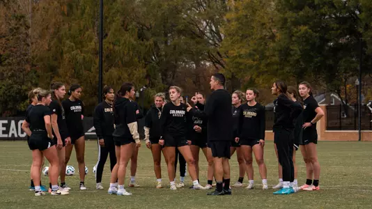 Colorado trains at Wake Forest