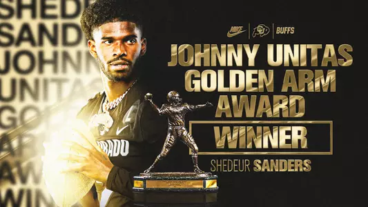 Shedeur Sanders Johnny Unitas Winner