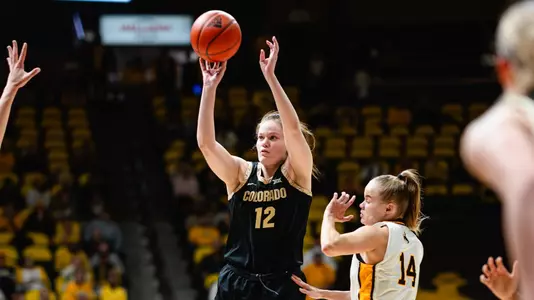 Lior Garzon in CU's 56-50 win over Wyoming