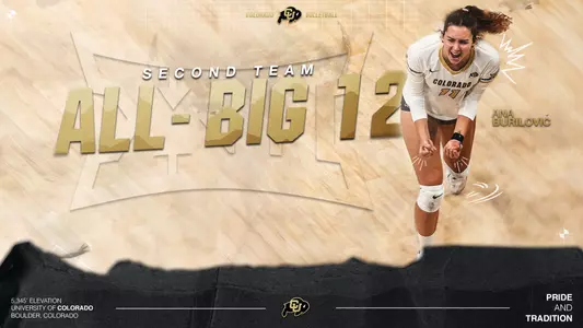 Ana Burilovic All-Big 12 Second Team 2024 Postseason