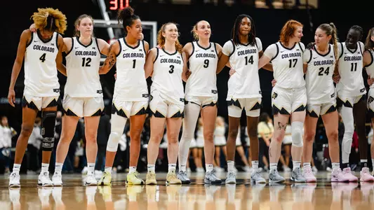 CU celebrates after its win over Southern Utah