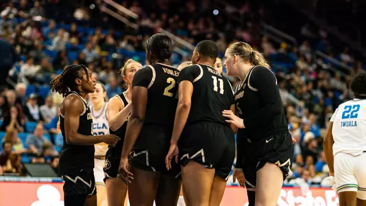 Team Huddle at UCLA