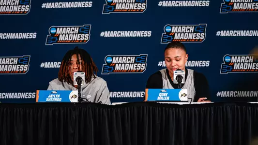 Jaylyn Sherrod and Quay Miller NCAA Press Conference