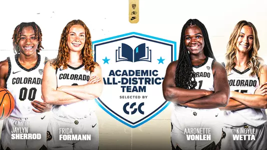 Four Buffs Earn CSC Academic All-District