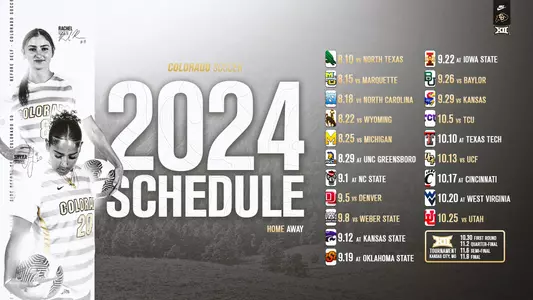 2024 Colorado Soccer Schedule