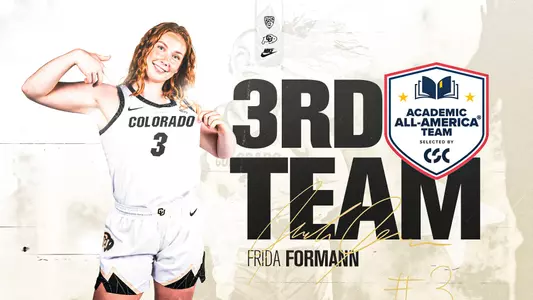 Frida Formann Third Team Academic All-American
