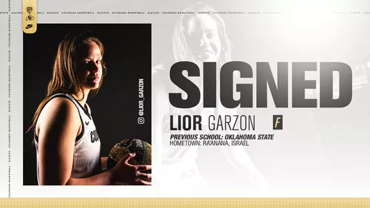 Lior Garzon joins the Buffs