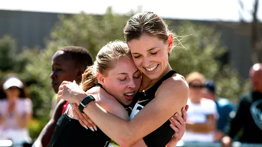 Bailey and Ella after Pac-12s