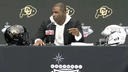 Coach Prime B12 Media Days