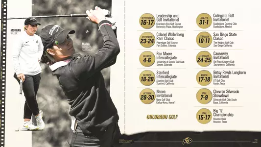 2024-25 Women's Golf Schedule