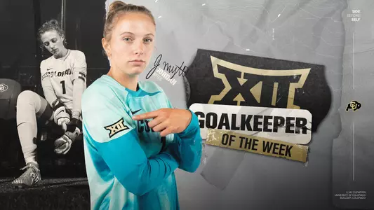 Jordan Nytes Big 12 Goalkeeper of the Week
