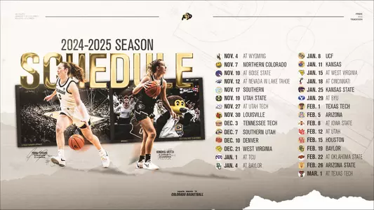 2024-25 WBB Schedule
