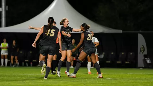 Buffs Celebrate vs Baylor