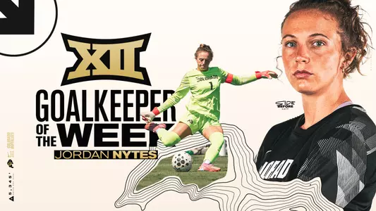 Jordan Nytes Big 12 GK of the Week