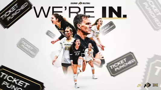 Volleyball NCAA We're In Graphic