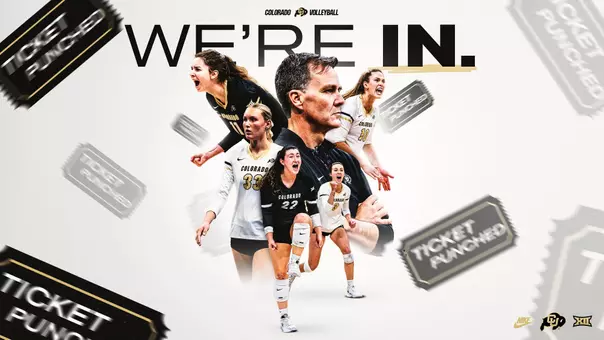 Volleyball NCAA We're In Graphic