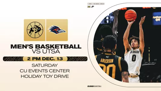 Buffaloes Host UTSA Saturday Image