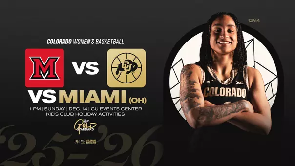 Colorado Hosts Miami (OH) and Northern Colorado