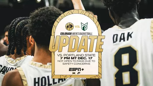 MBB vs. Portland State No Fans Allowed