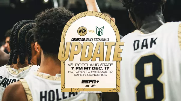 MBB vs. Portland State No Fans Allowed