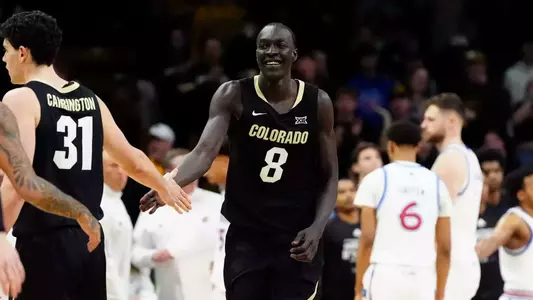 NCAA Basketball: Kansas at Colorado