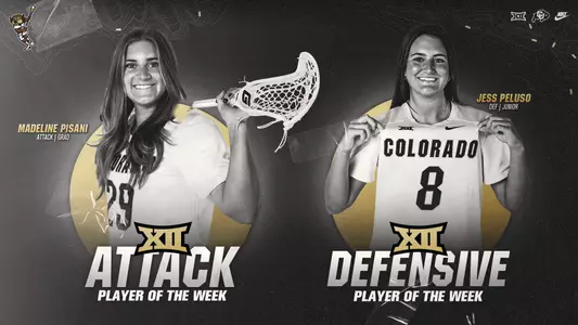 Pisani, Peluso Big 12 POWs Week 8