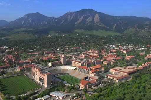 (Photo by Casey A. Cass/University of Colorado)
Note: This image is under copyright to the Regents Office of the University of Colorado. Permission must be granted by the University of Colorado Photography Department before any publication of the image. The image must read with a credit caption of "University of Colorado." Other than cropping, the image cannot be manipulated in any way, shape or form. The image cannot be used to promote a product or attempt to commercialize the university. Questions: call (303) 492-3119 or email <photo@colorado.edu>. Thank you.