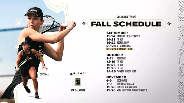 Fall Schedule
