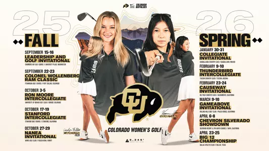 2025-26 Women's Golf Schedule
