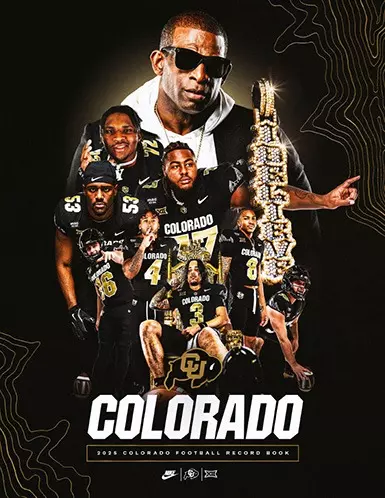 2025 Colorado Football Record Book Cover