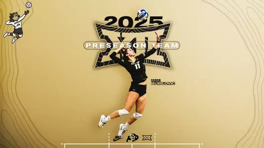 Ana Burilovic 2025 Preseason Big 12 team