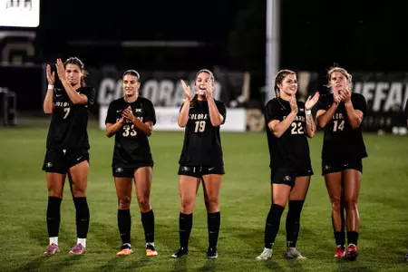 Colorado celebrates post-win over CC