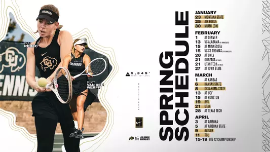 2026 Tennis Schedule