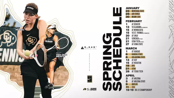 2026 Tennis Schedule