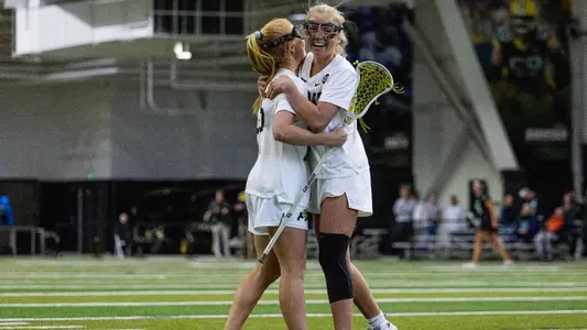 Addison Brower celebrates vs Stetson